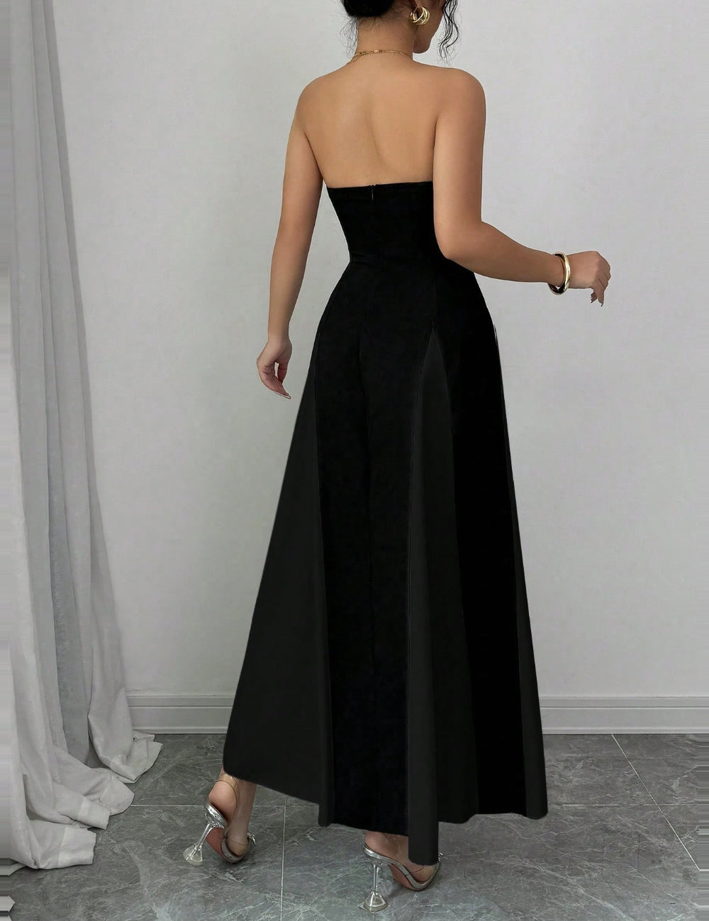Rochie midi Shein, negru