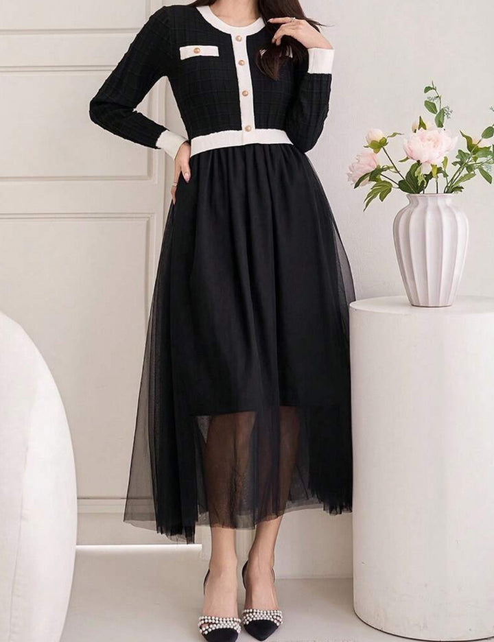 Rochie midi Shein DAZY, negru