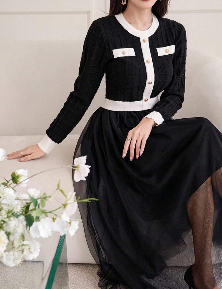 Rochie midi Shein DAZY, negru