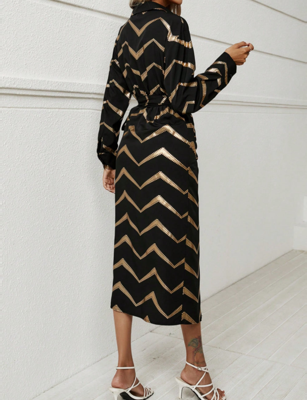 Rochie midi Shein, negru