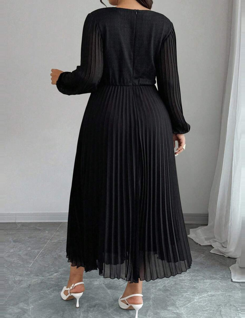 Rochie midi SHEIN, negru