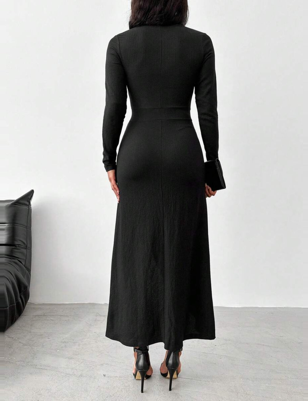 Rochie midi Shein, negru
