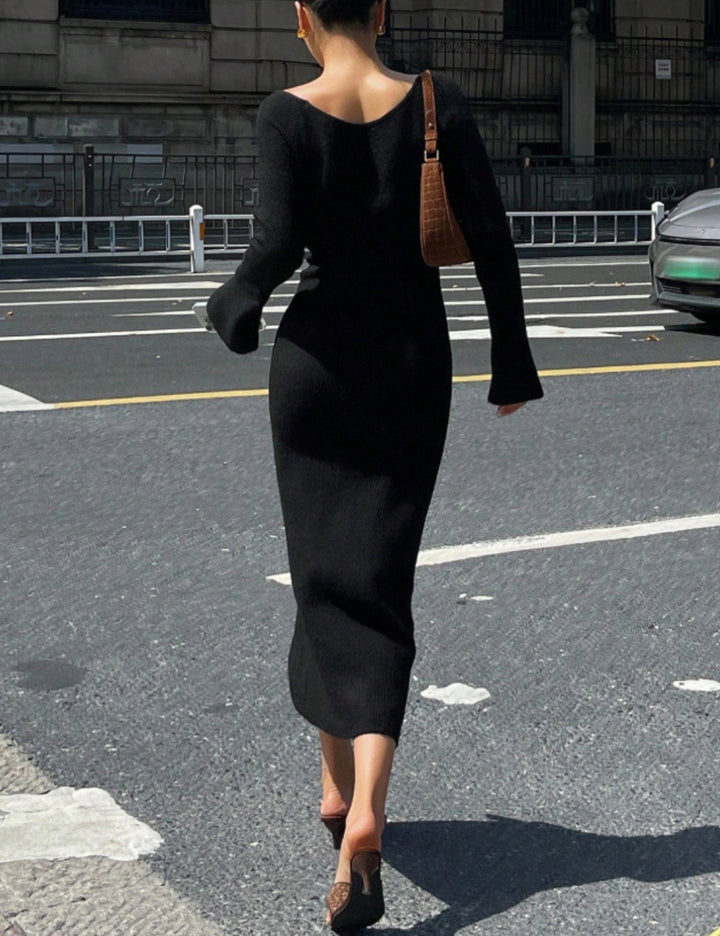 Rochie midi Shein, negru