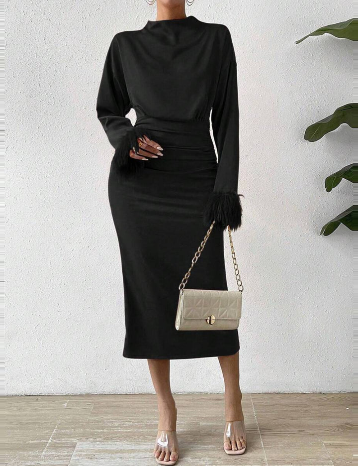 Rochie midi SHEIN, negru