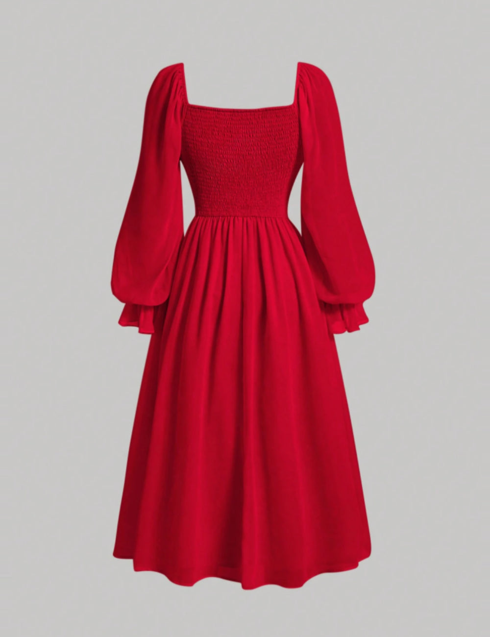 Rochie midi Shein, roșu