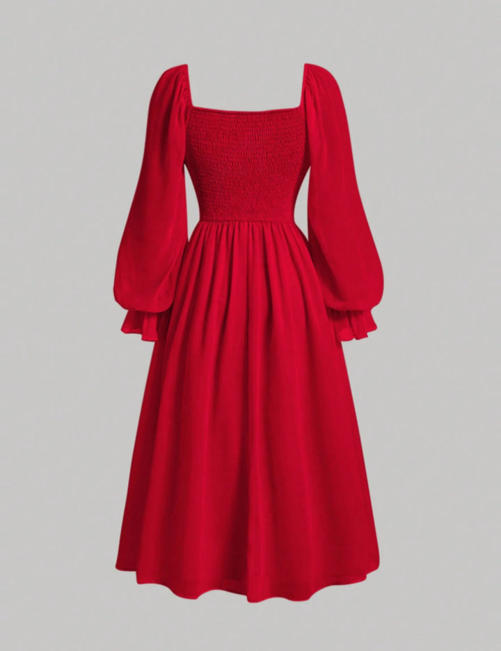 Rochie midi Shein, roșu