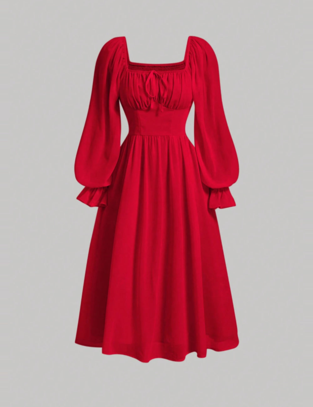 Rochie midi Shein, roșu
