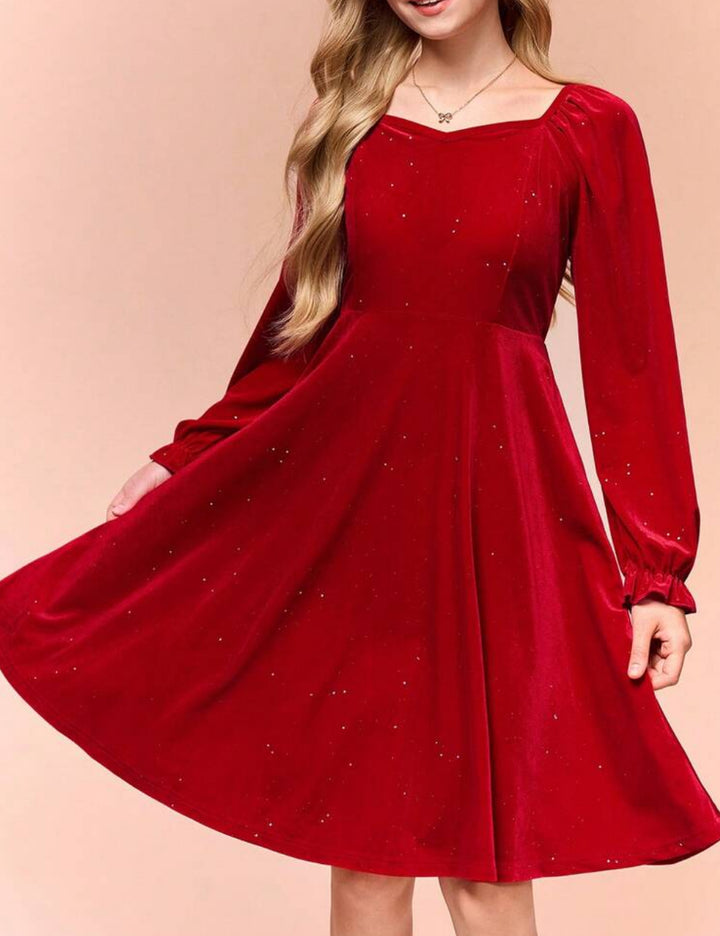 Rochie midi SHEIN, roșu