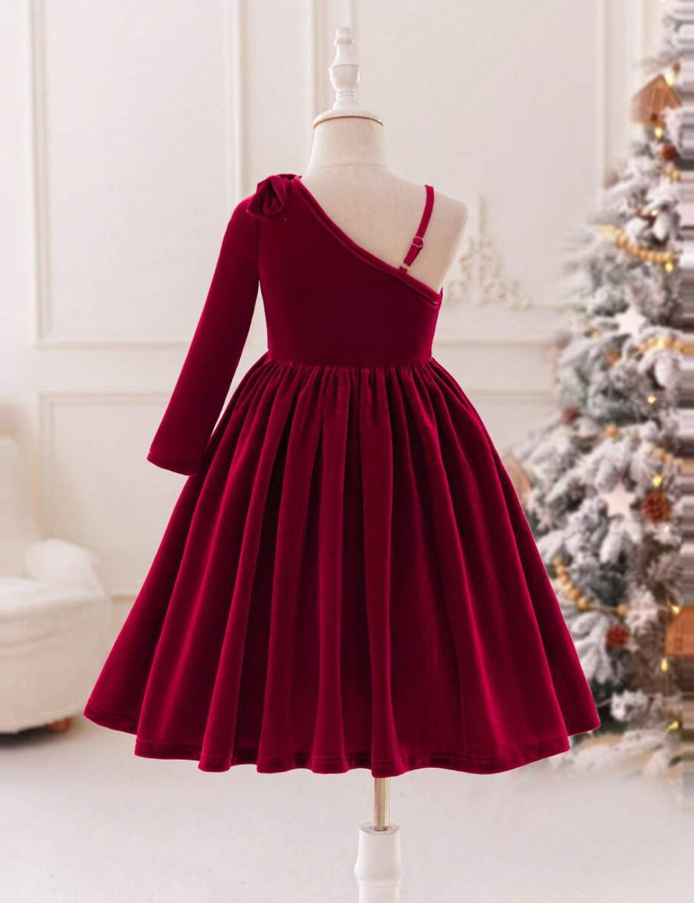 Rochie midi Shein, roșu