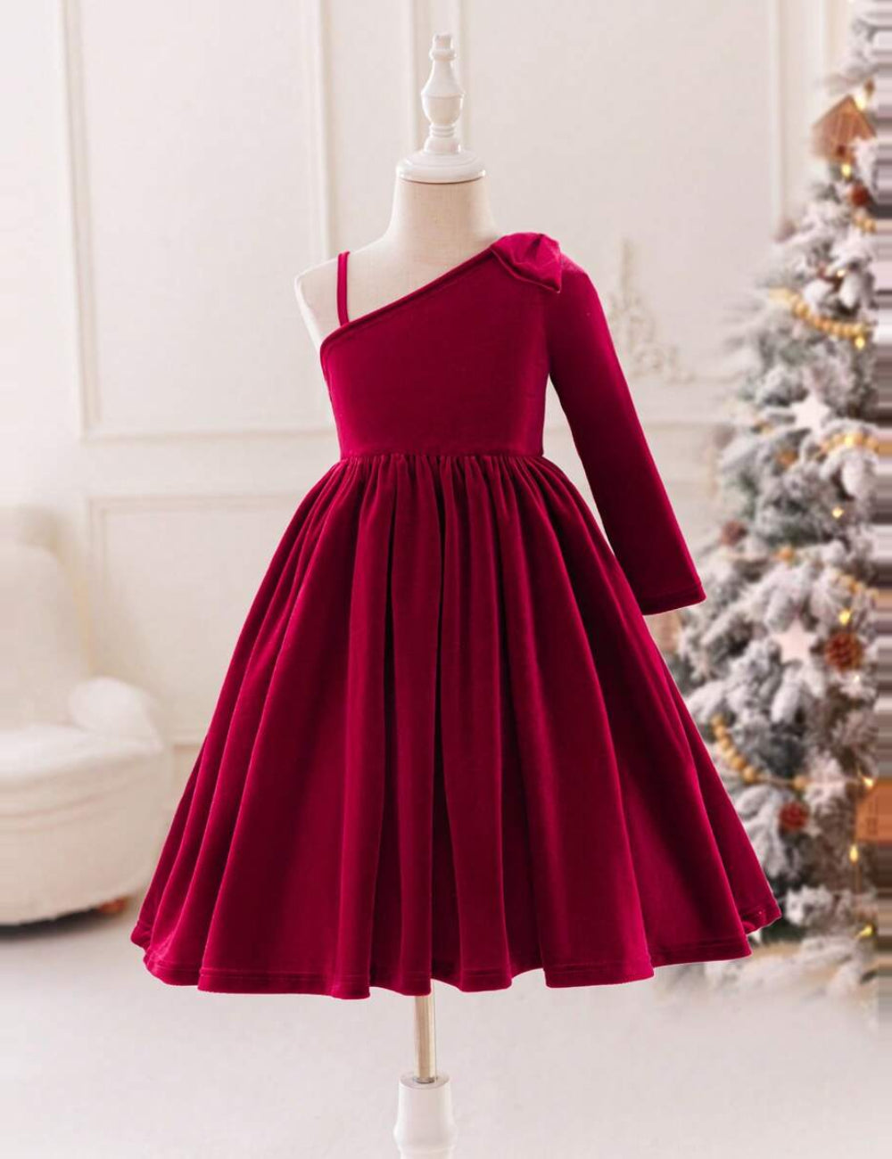 Rochie midi Shein, roșu
