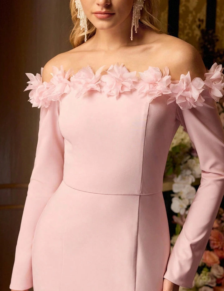Rochie midi Shein MOTF, roz