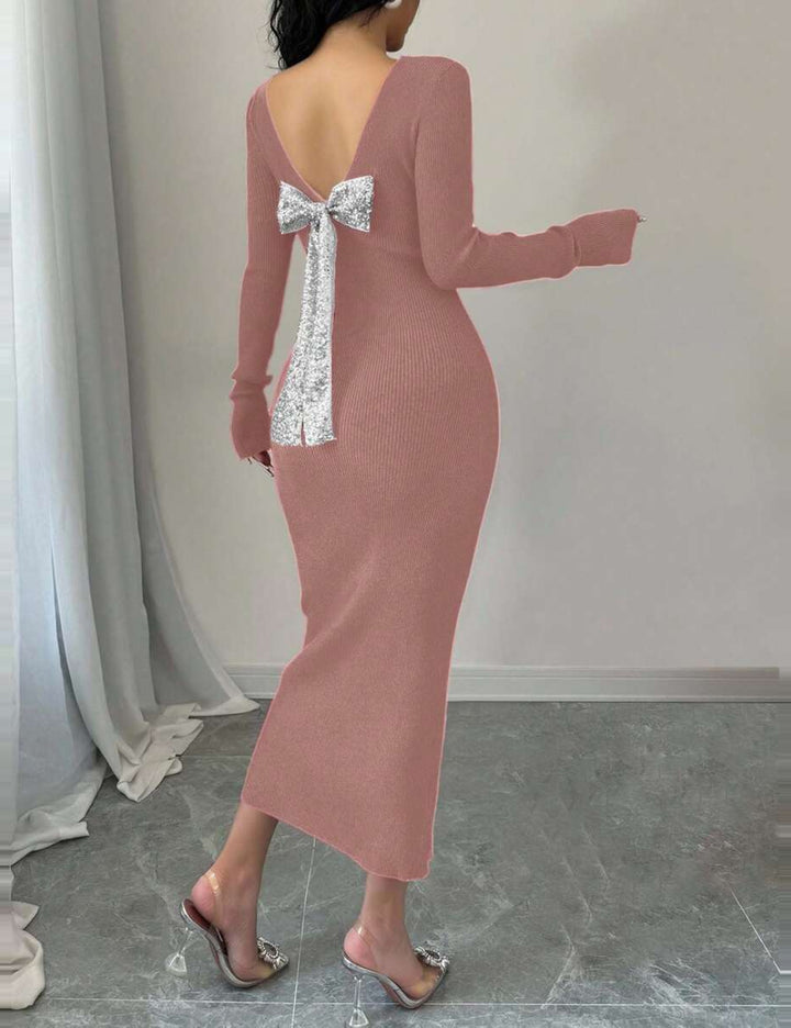 Rochie midi Shein, roz