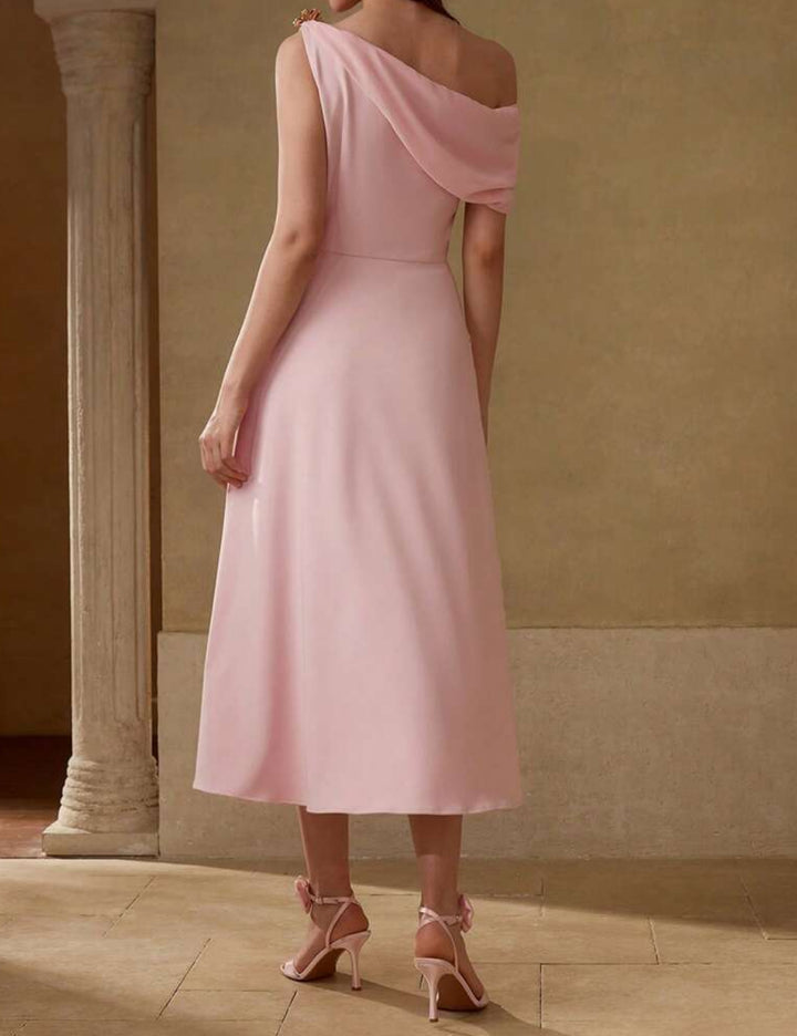 Rochie midi Shein, roz