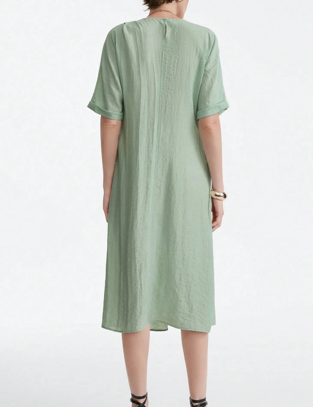 Rochie midi Shein, verde