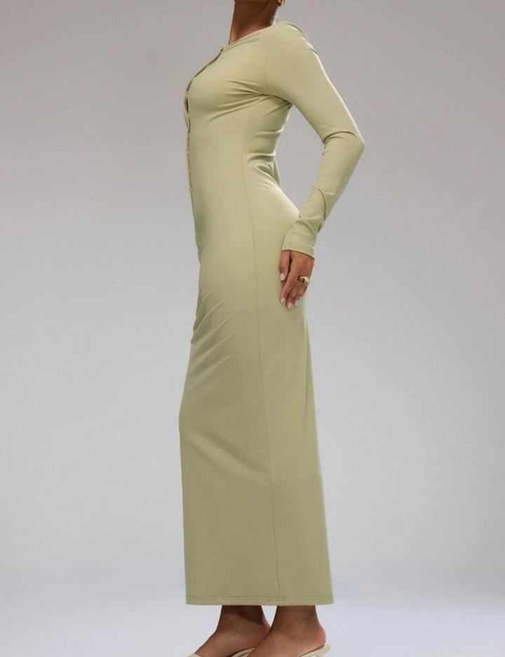 Rochie midi Shein, verde