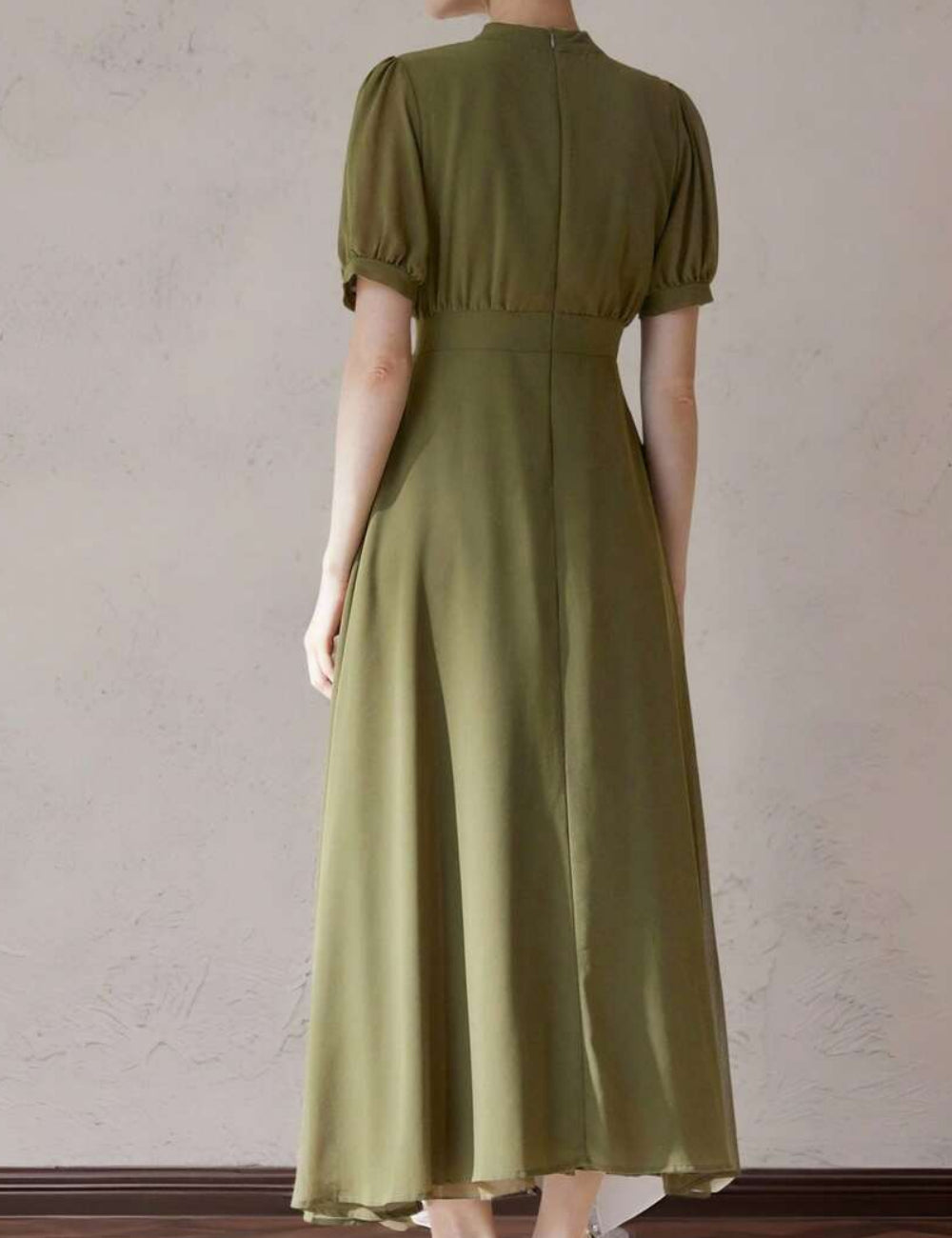 Rochie midi Shein, verde