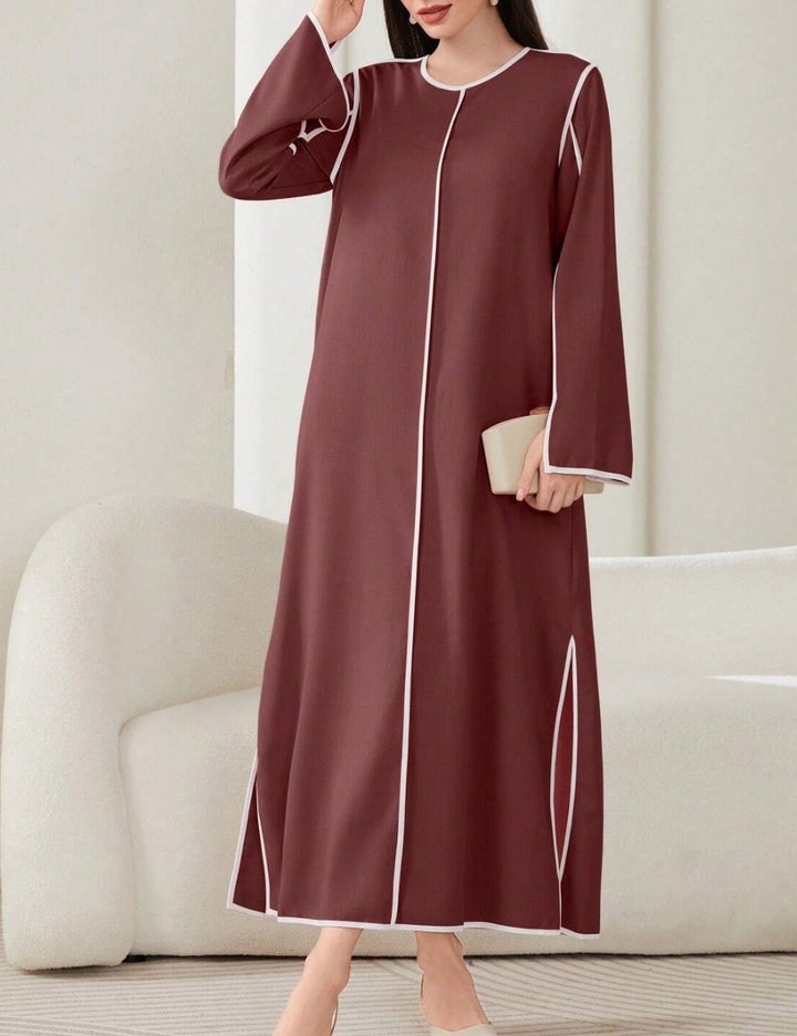 Rochie midi Shein, vișiniu