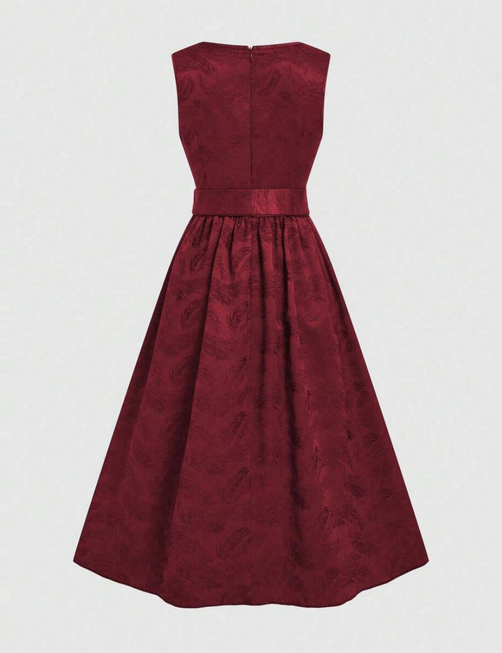 Rochie midi Shein, vișiniu