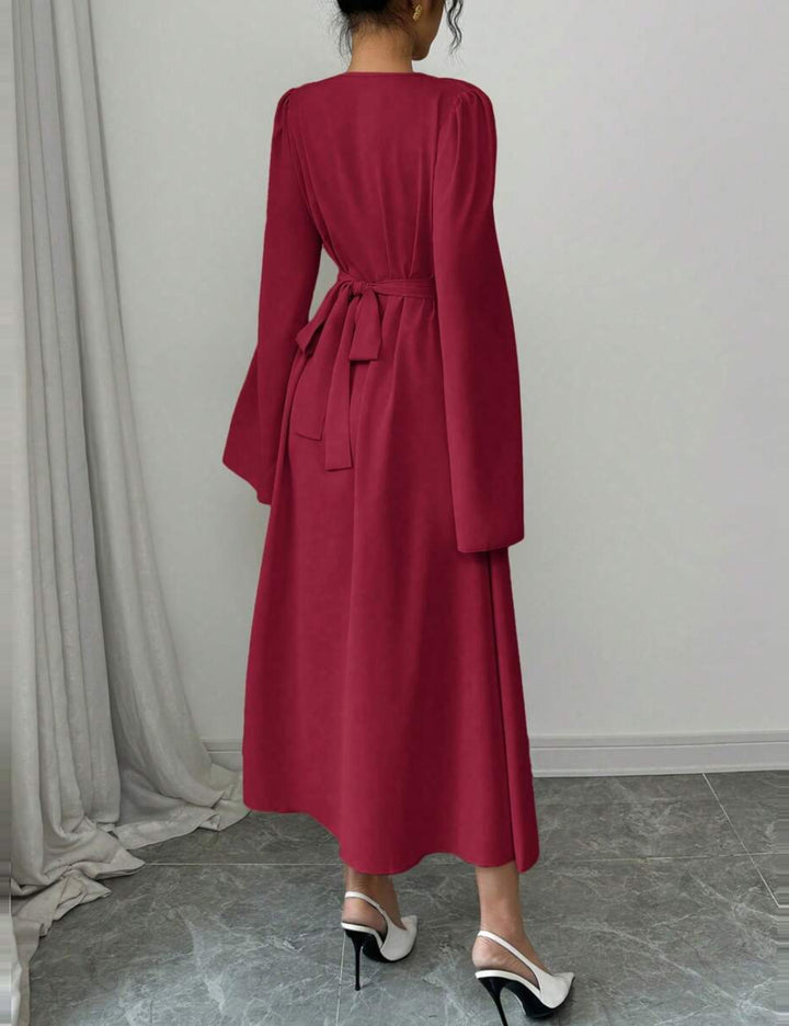 Rochie midi Shein, vișiniu