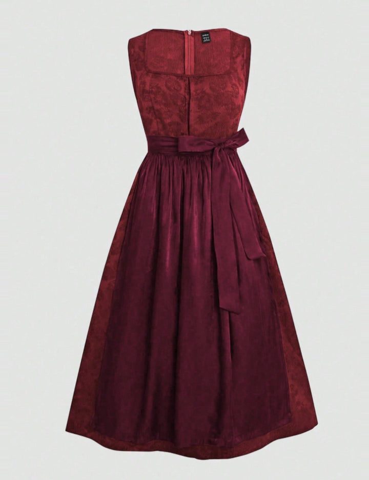 Rochie midi SHEIN, vișiniu