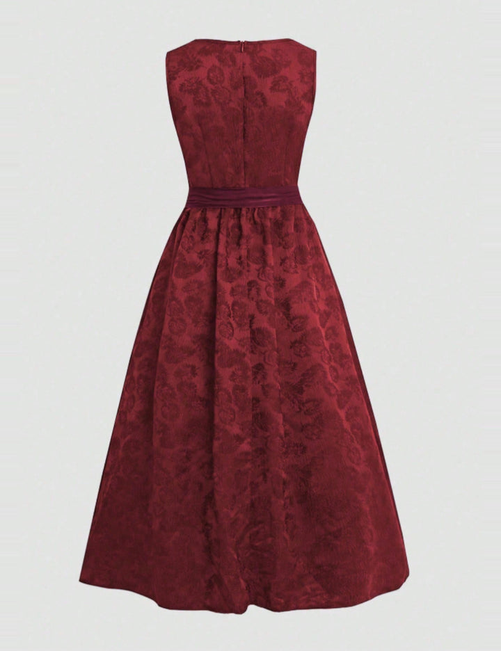 Rochie midi SHEIN, vișiniu