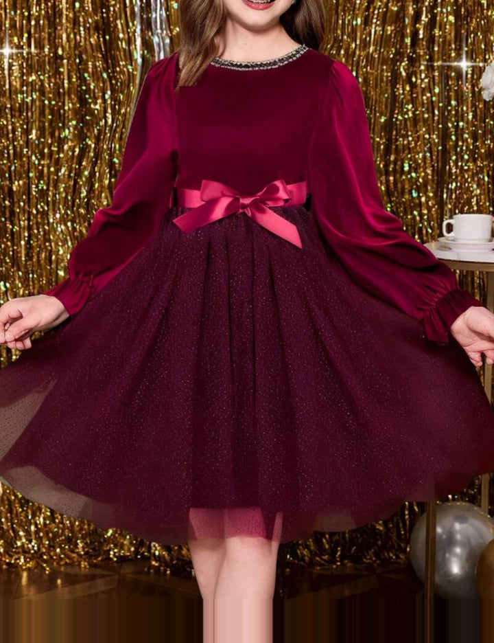 Rochie midi Shein, vișiniu