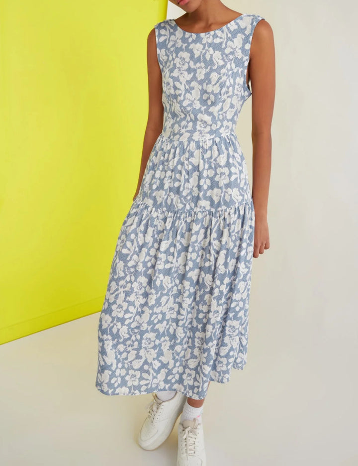Rochie midi TRENDYOL, mix culori