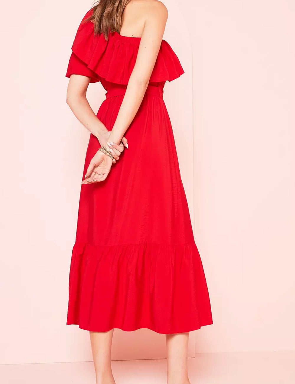 Rochie midi V by Very, rosu