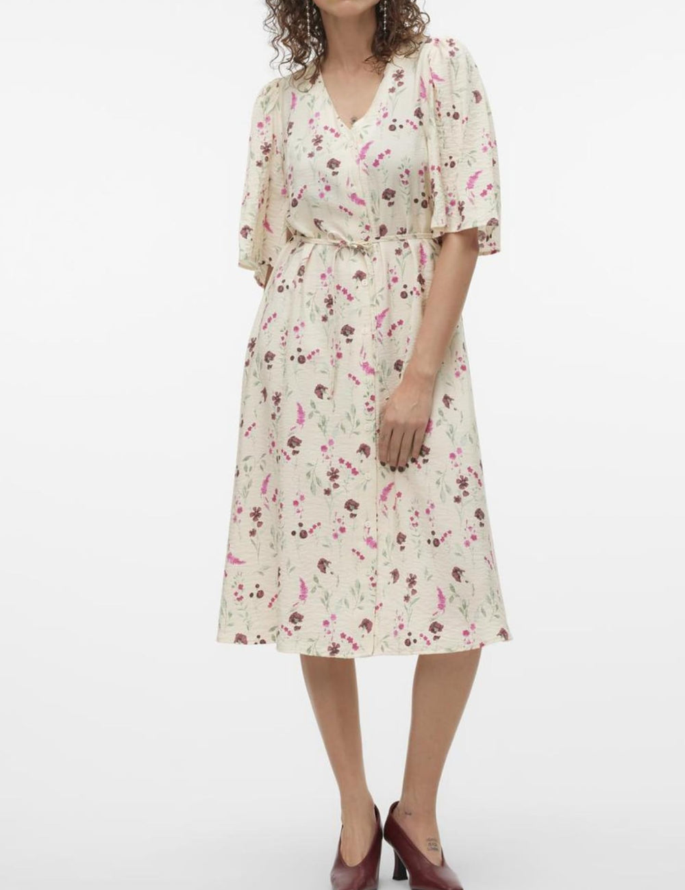 Rochie midi Vero Moda, mix culori