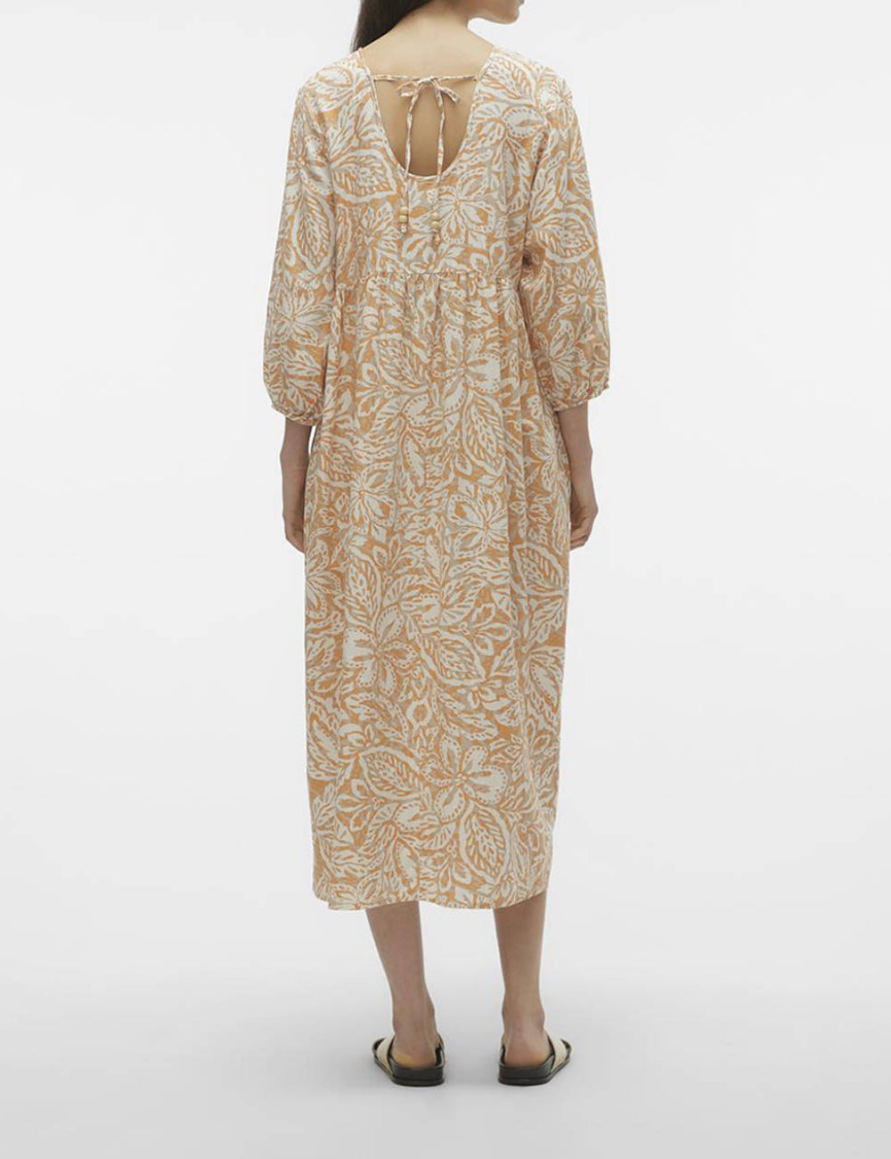 Vero Moda midi ruha, színátmenetes
