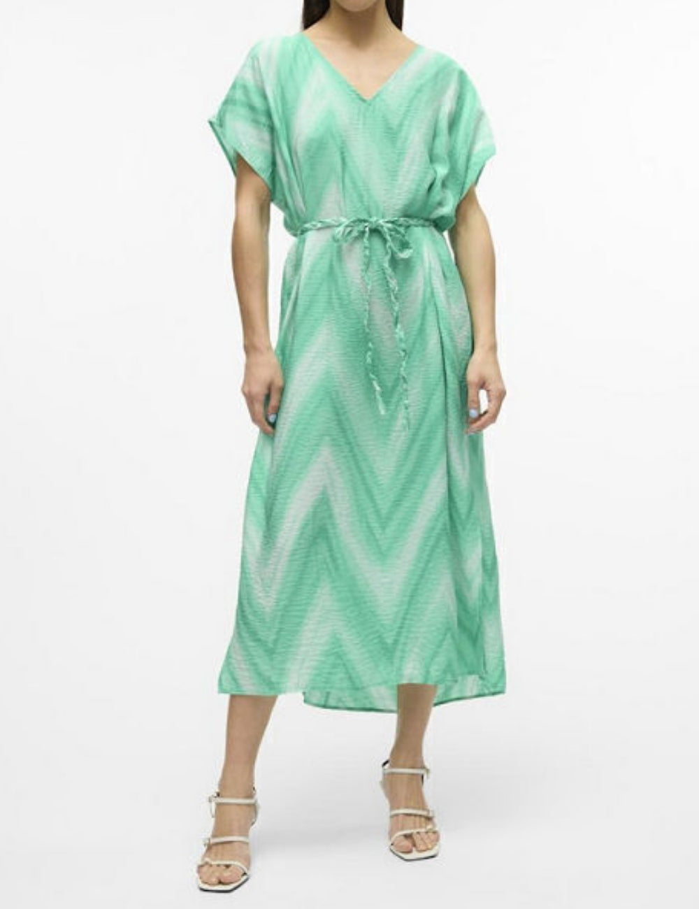 Vero Moda midi ruha, zöld