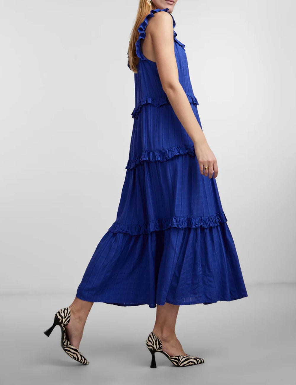 Rochie midi Y.A.S, albastru