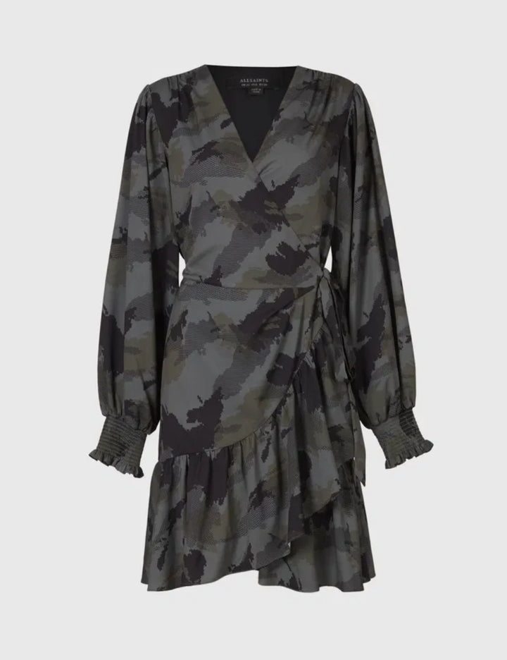 Rochie mini Allsaints, mix culori