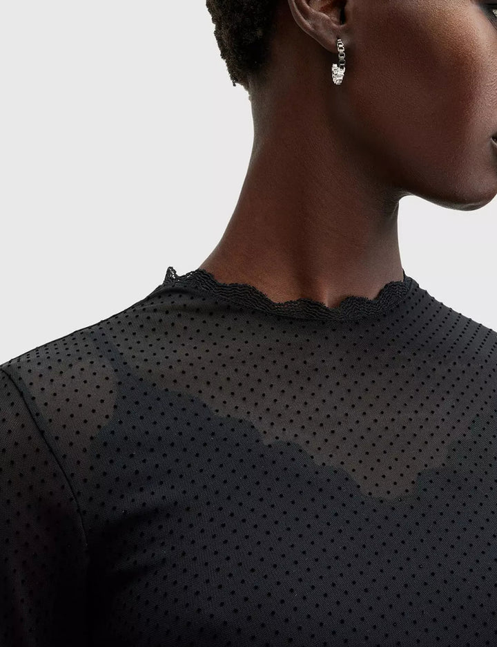 Rochie mini Allsaints, negru