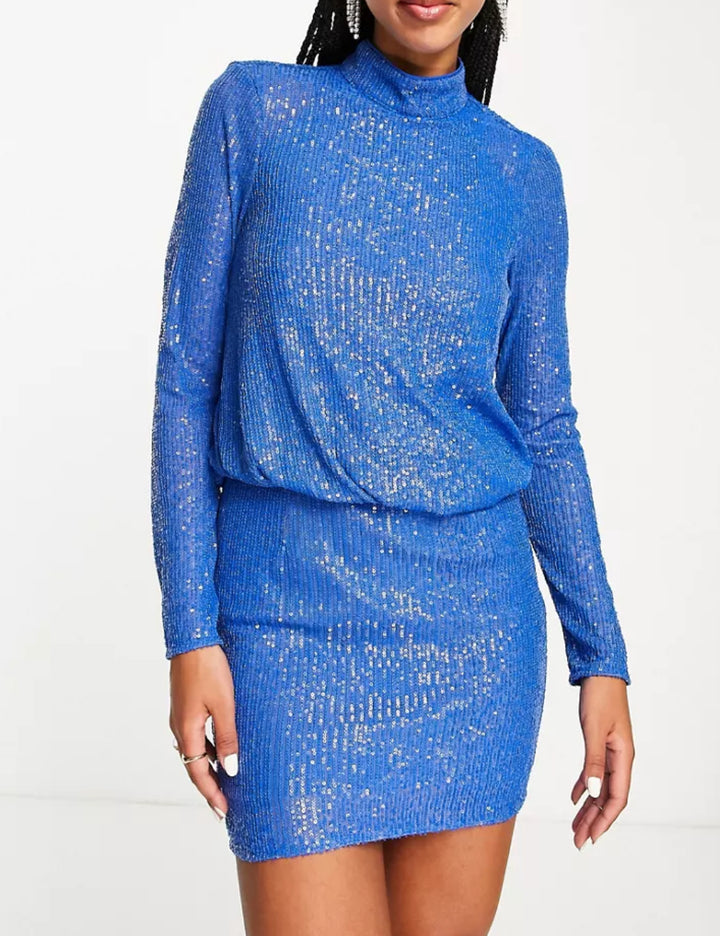 Rochie mini ASOS, albastru