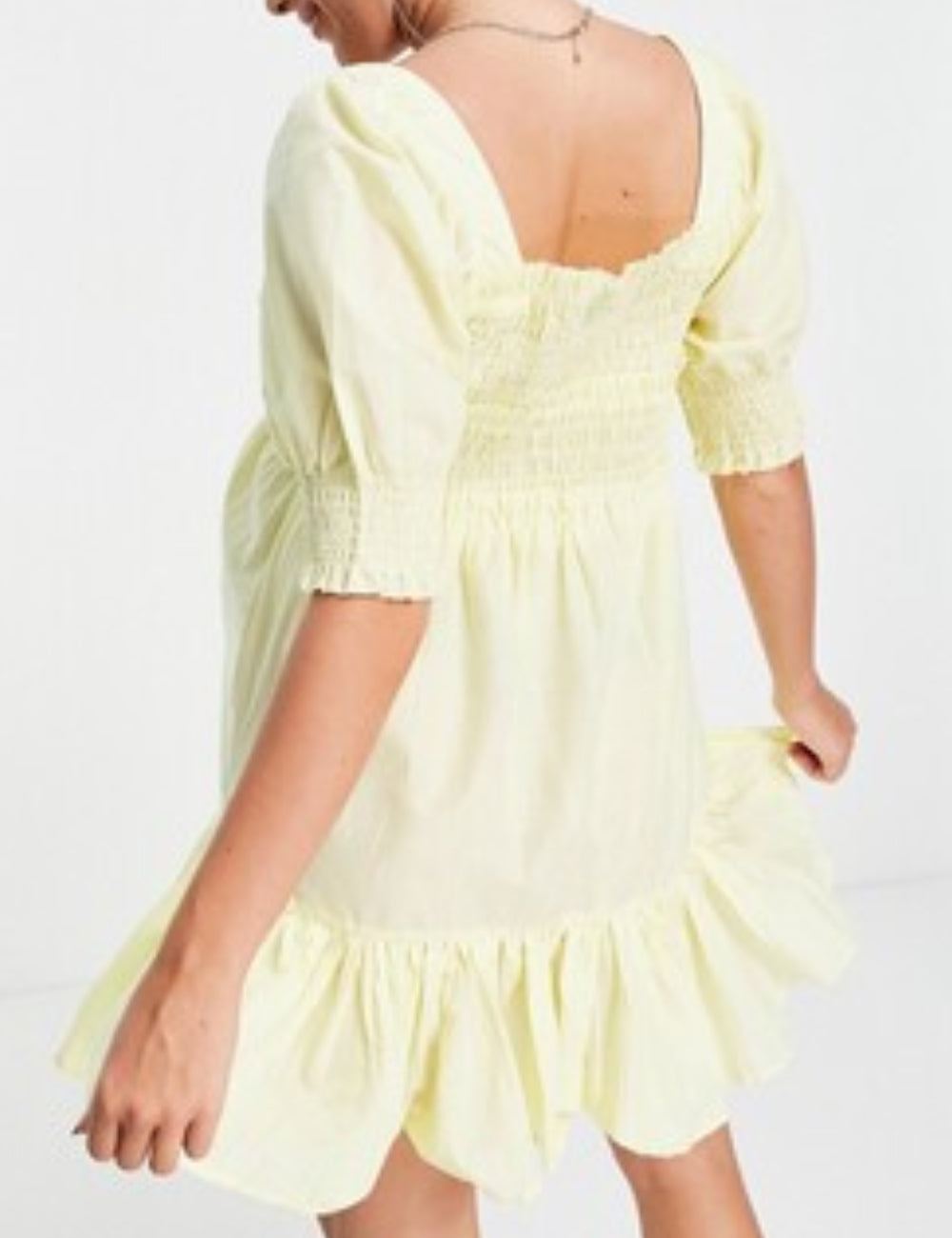 Rochie mini ASOS, galben