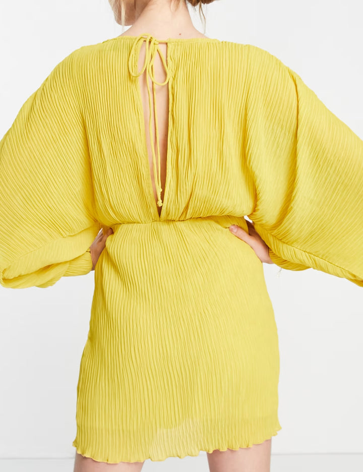Rochie mini ASOS, galben