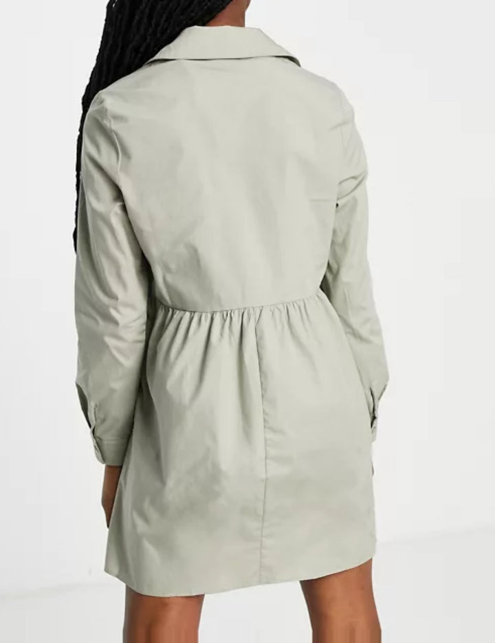 Rochie mini ASOS, kaki