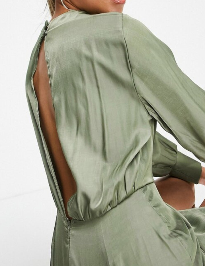 Rochie mini ASOS, kaki