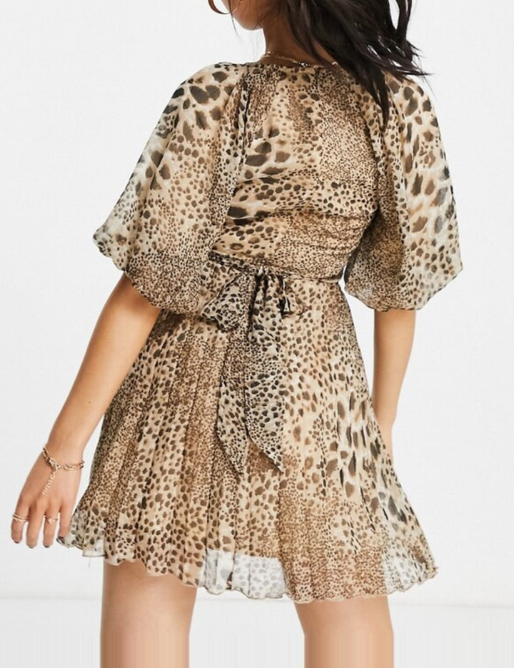 Rochie mini ASOS, maro