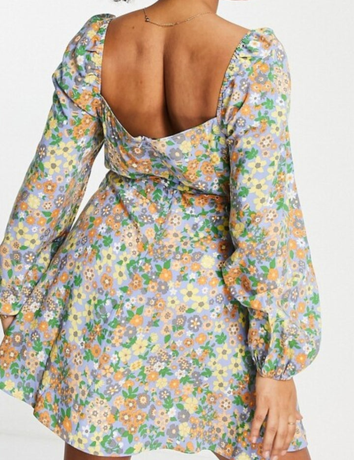 Rochie mini ASOS, mix culori