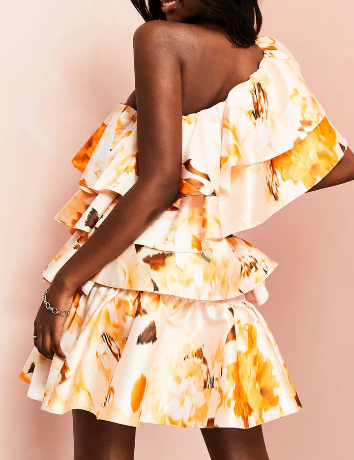 Rochie mini ASOS, mix culori