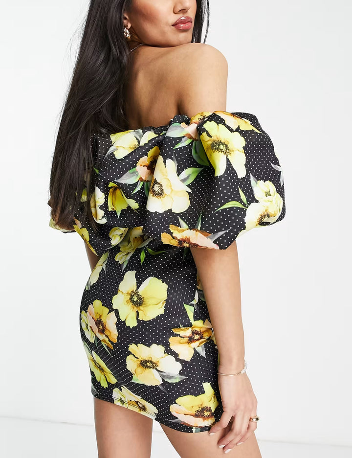 Rochie mini ASOS, mix culori