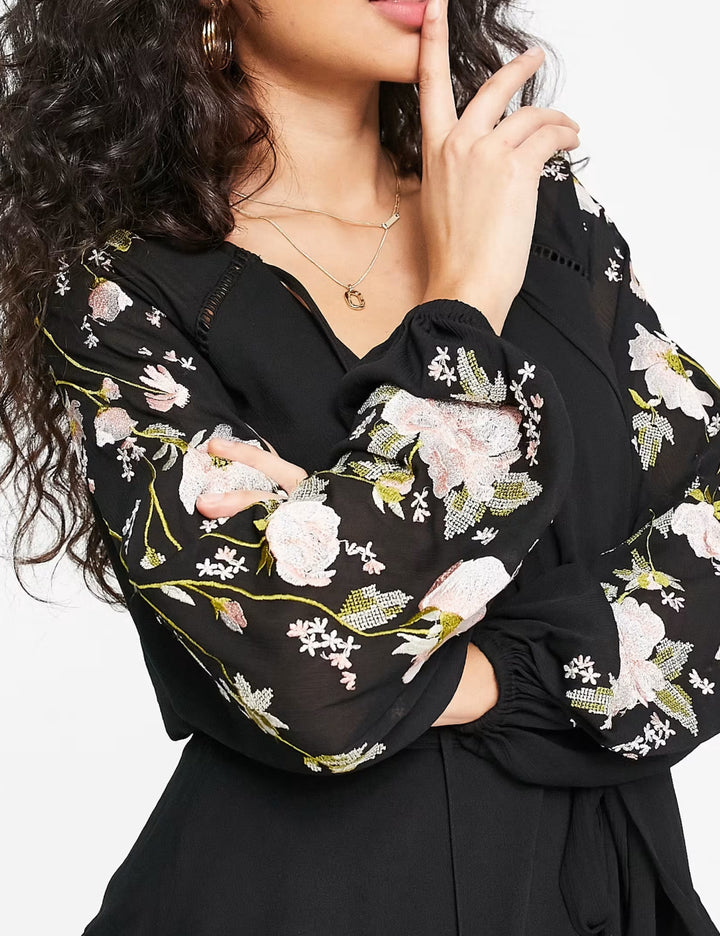 Rochie mini ASOS, negru
