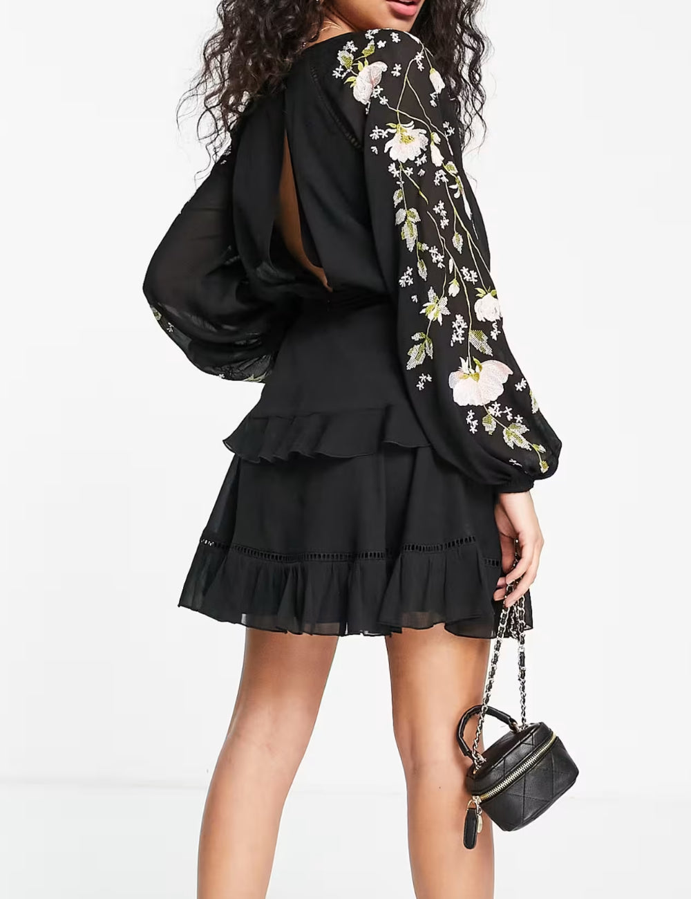 Rochie mini ASOS, negru