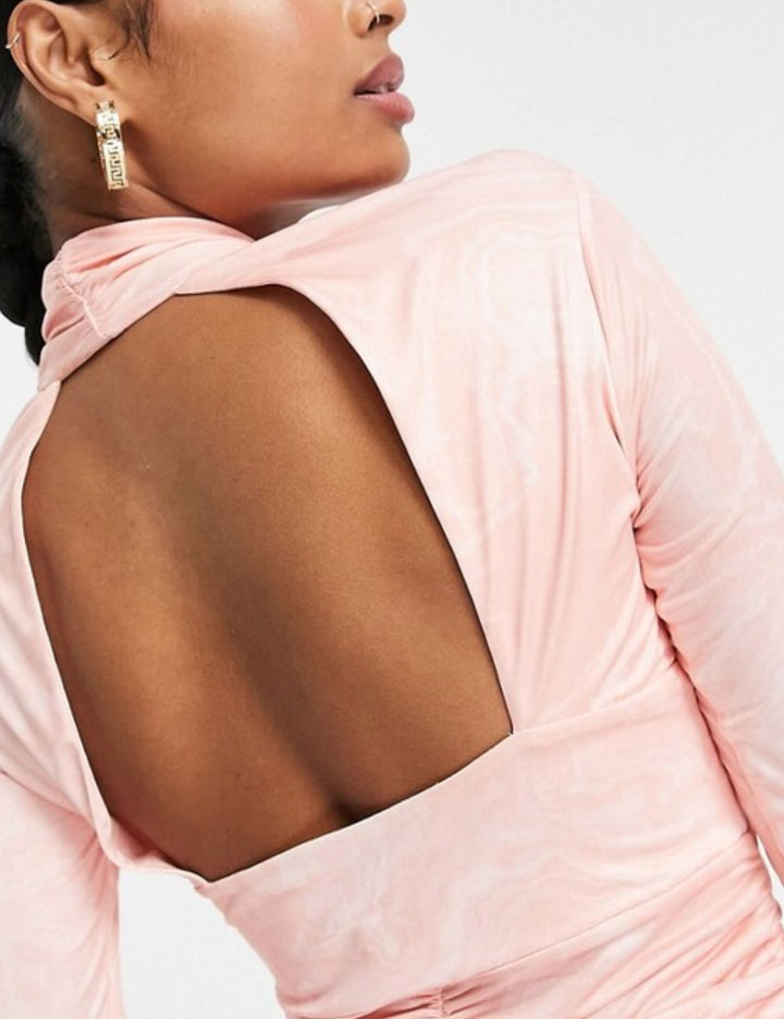 Rochie mini ASOS, roz