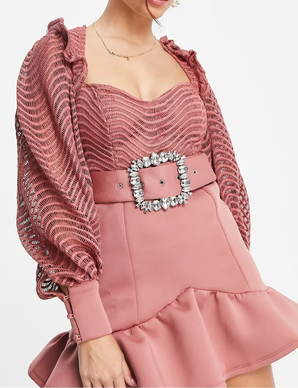 Rochie mini ASOS, roz