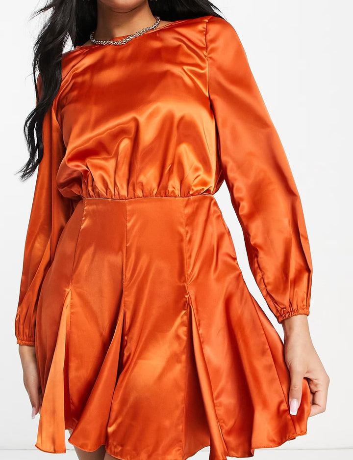 Rochie mini AX Paris, cărămiziu