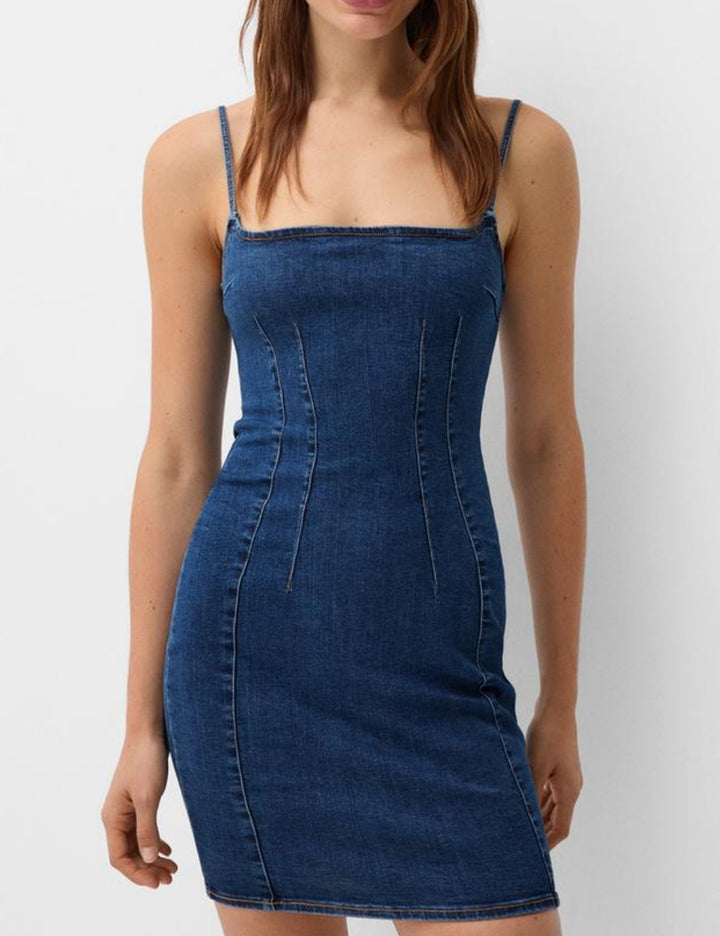 Rochie mini Bershka, albastru