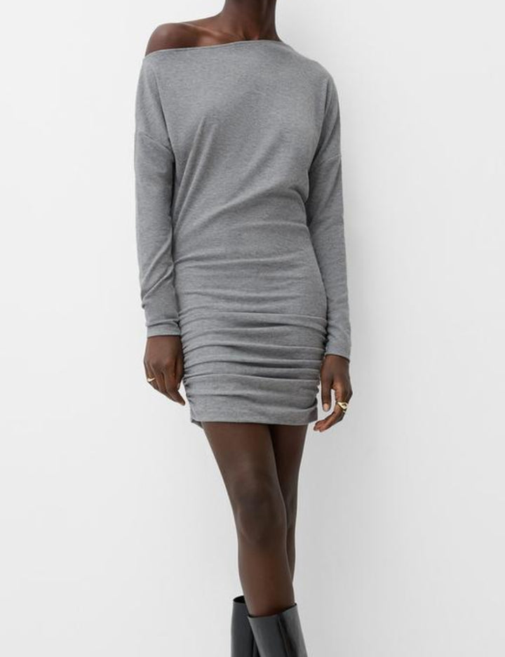 Rochie mini Bershka, gri